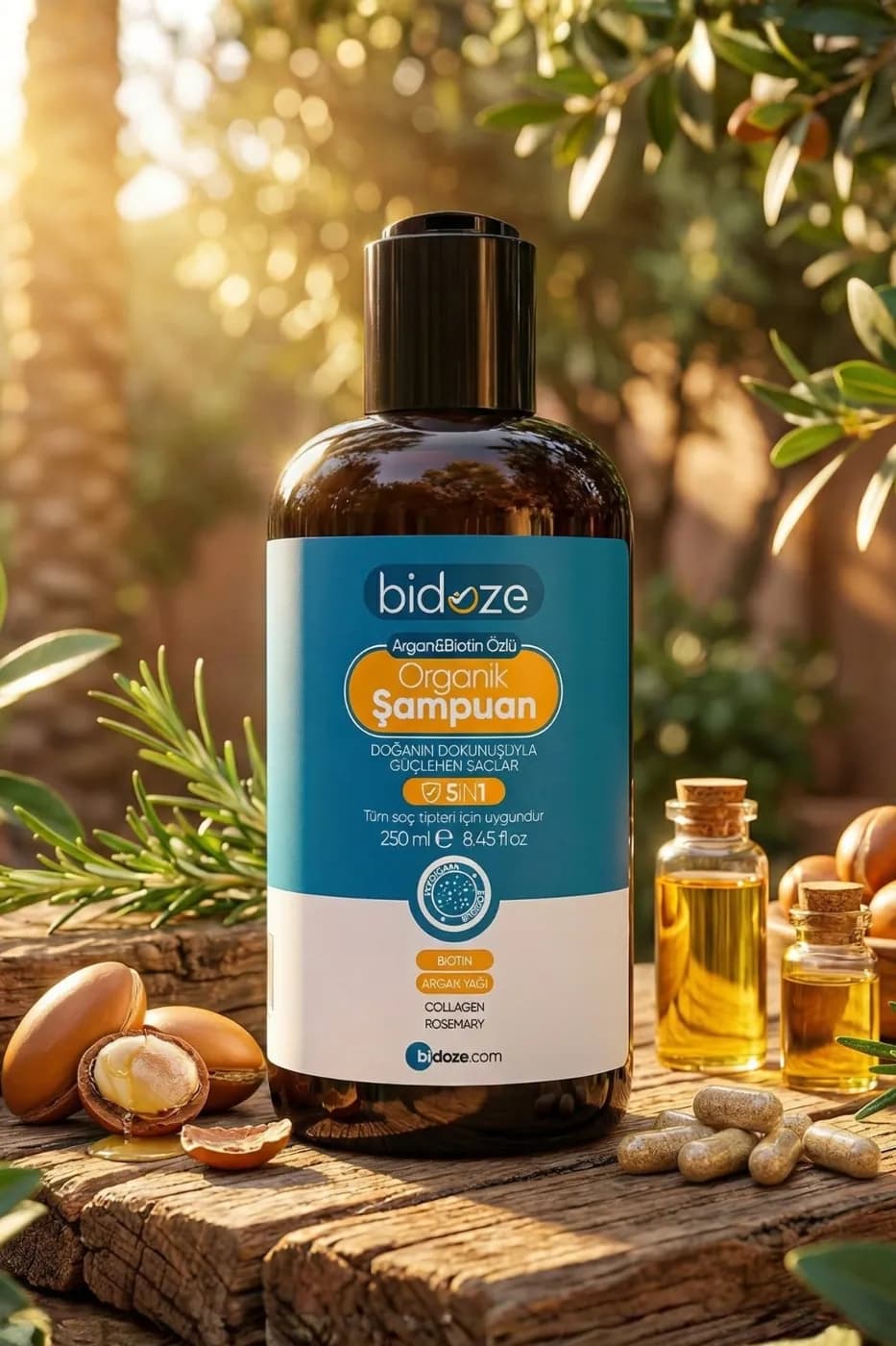 Organiczny szampon 5 w 1