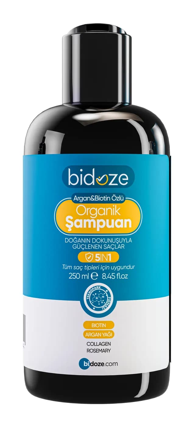 Organiczny szampon 5 w 1
